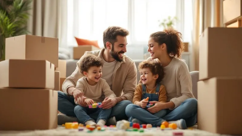 Переезд с детьми: как сделать его безопасным и спокойным